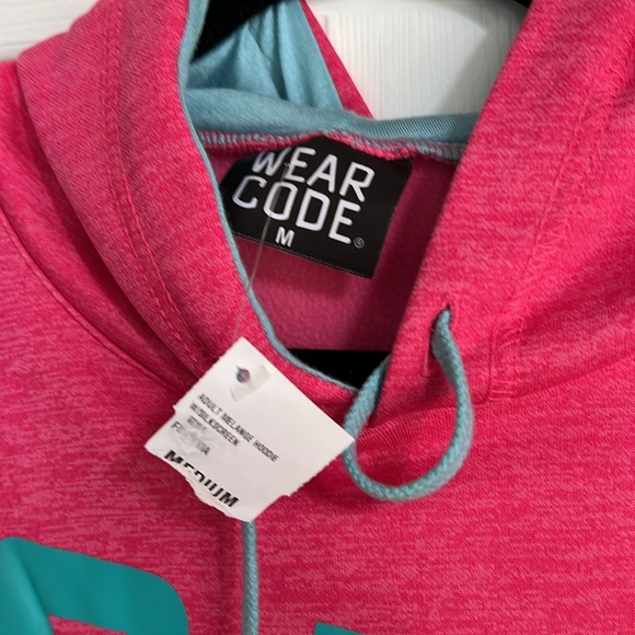 WEAR CODE California fushia hoodie Adult M - Picture 2 of 3
